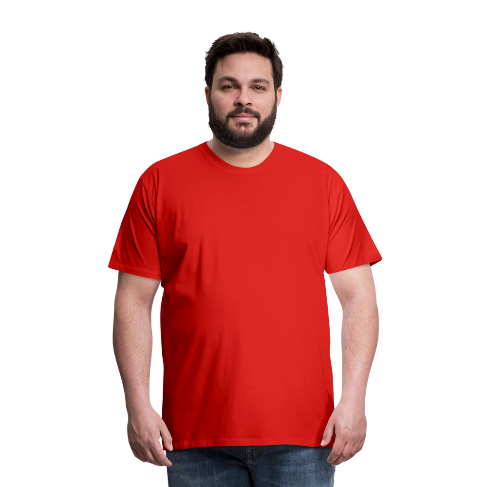 Phases of Red Core Collection Men’s Tee - red