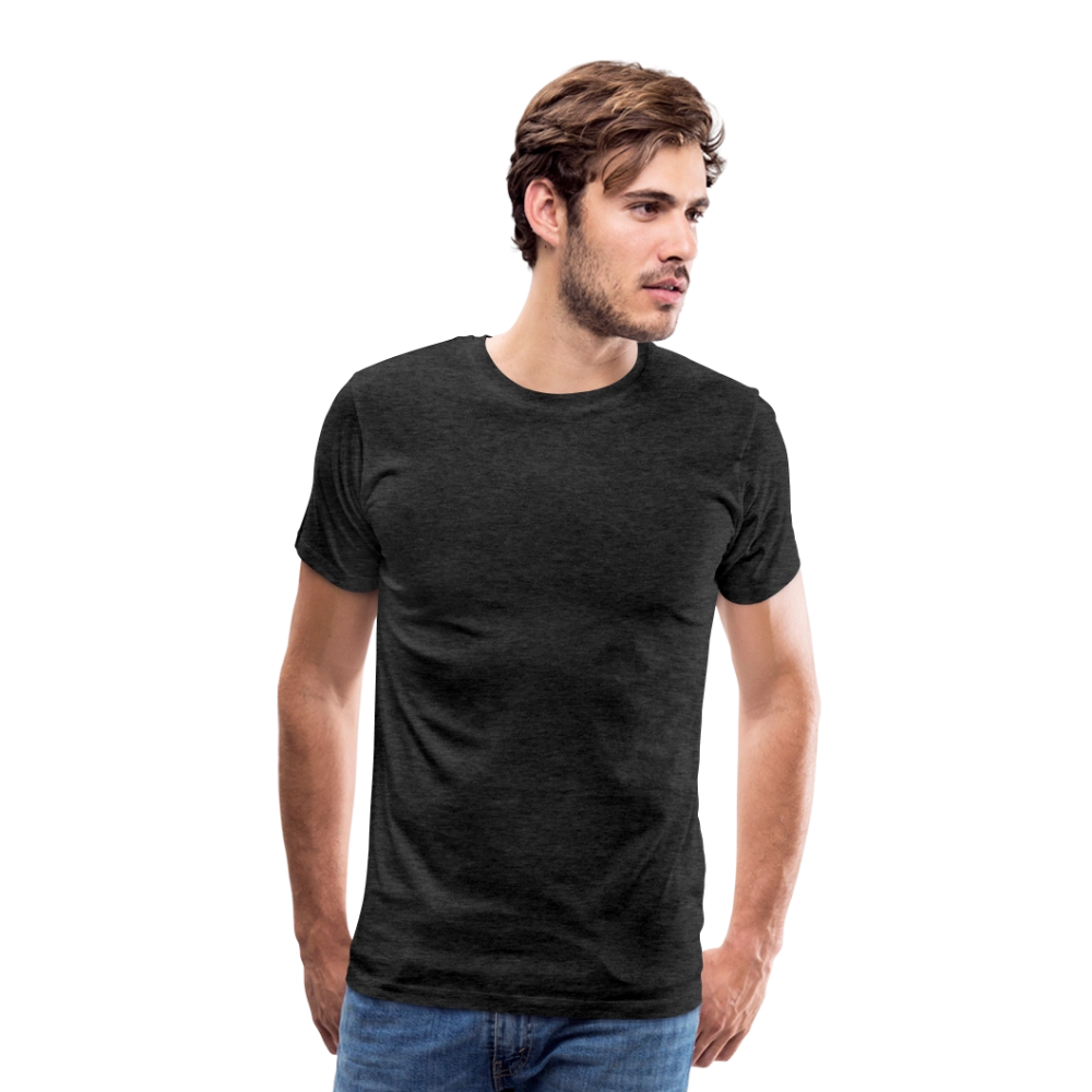 Phases of Gray Core Collection Men’s Tee - charcoal grey