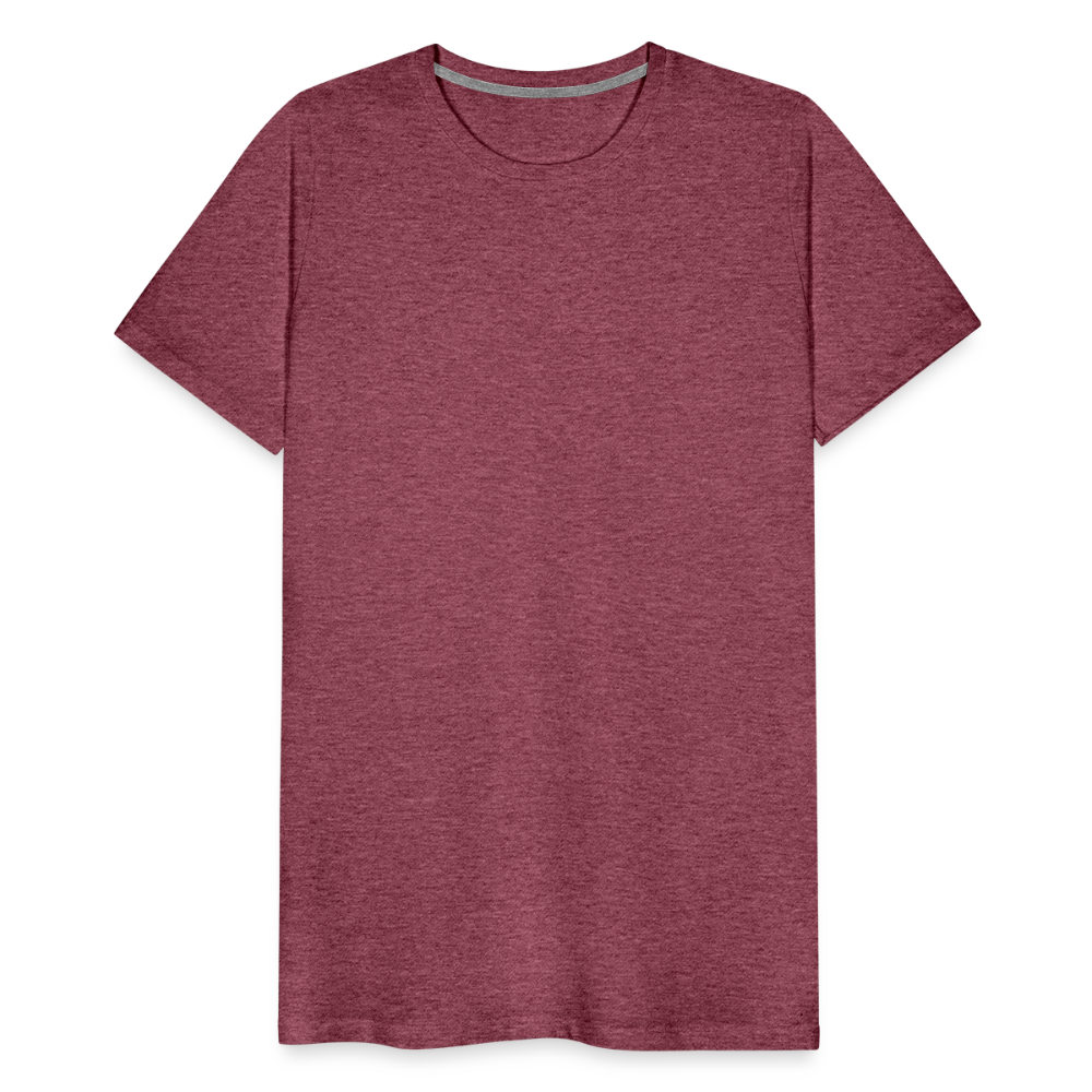 Phases of Red Core Collection Men’s Tee - heather burgundy