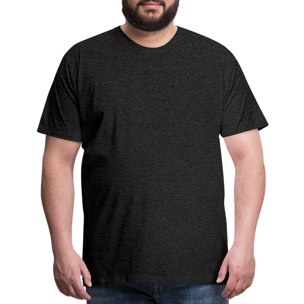 Phases of Gray Core Collection Men’s Tee - charcoal grey