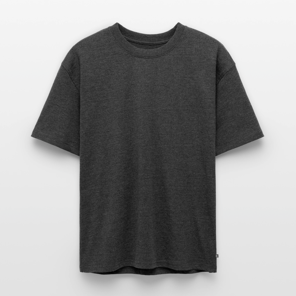 Unisex Modern Oversized Organic Essential - heather anthracite