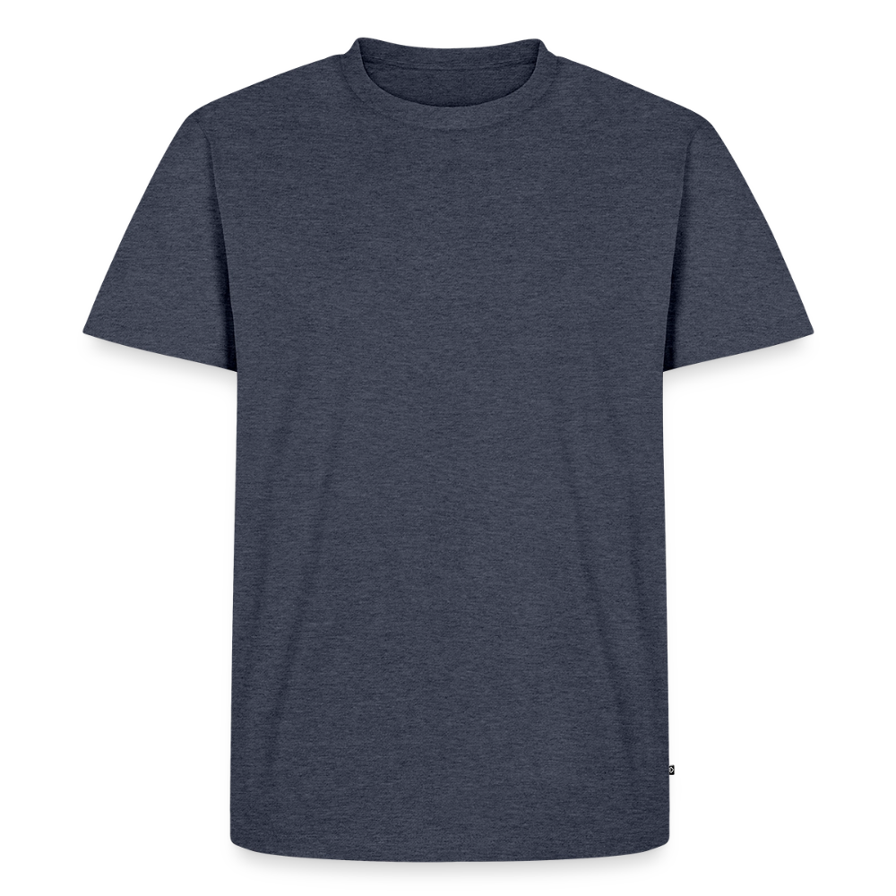 Phases of Blue Core Collection Men’s Tee - heather denim 