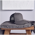 Eco Urban Trucker Hat - smoke grey/black