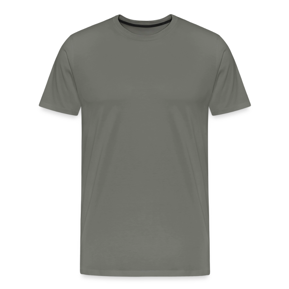 Phases of Gray Core Collection Men’s Tee - asphalt gray