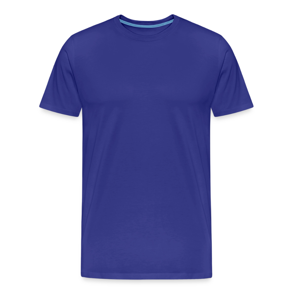 Phases of Blue Core Collection Men’s Tee - royal blue