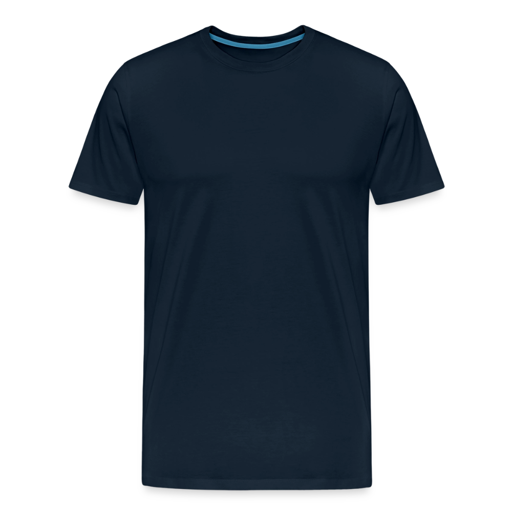 Phases of Blue Core Collection Men’s Tee - deep navy