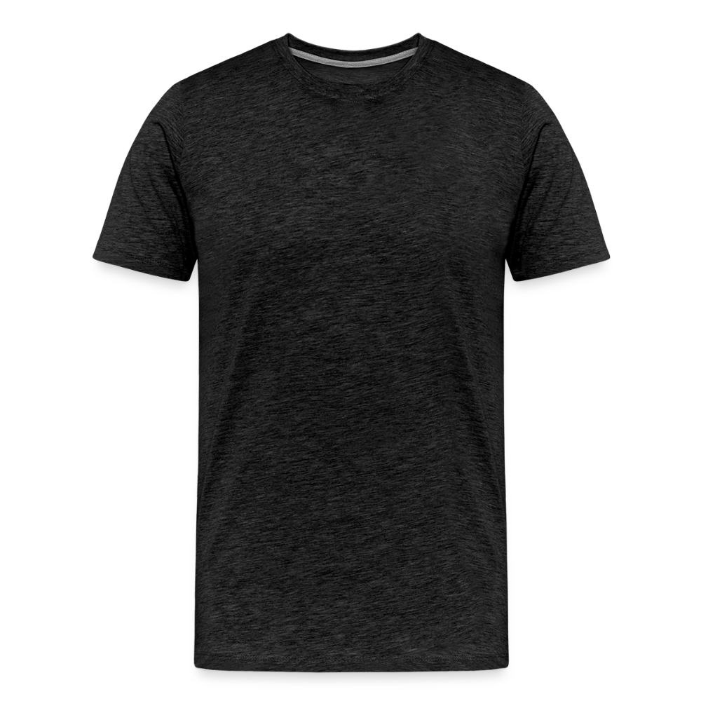 Phases of Gray Core Collection Men’s Tee - charcoal grey