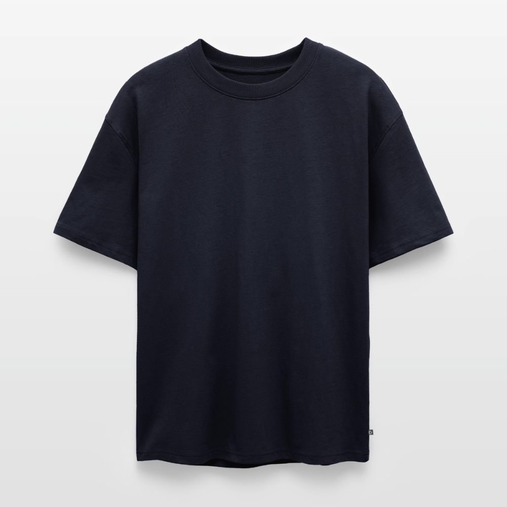 Unisex Modern Oversized Organic Essential - navy