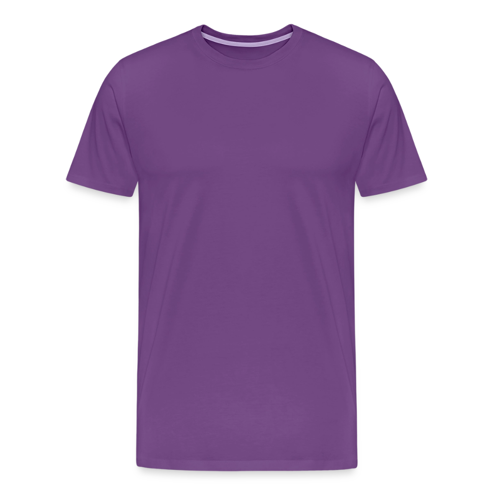 Phases of Blue Core Collection Men’s Tee - purple