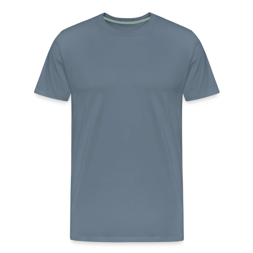 Phases of Blue Core Collection Men’s Tee - steel blue