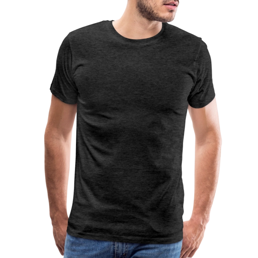 Phases of Gray Core Collection Men’s Tee - charcoal grey