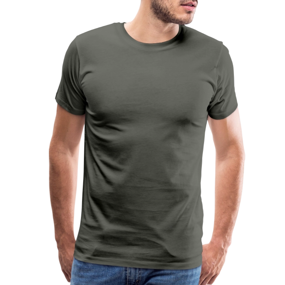Phases of Gray Core Collection Men’s Tee - asphalt gray