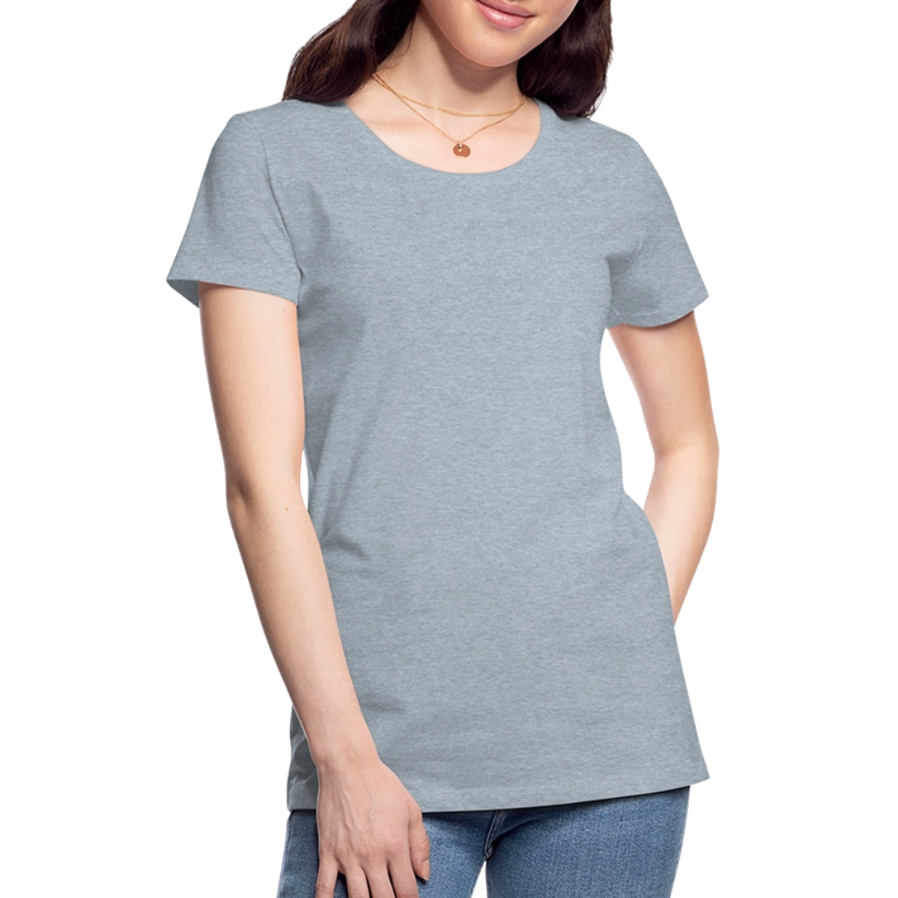 Shades of Blue Core Collection Women’s Tee - heather ice blue