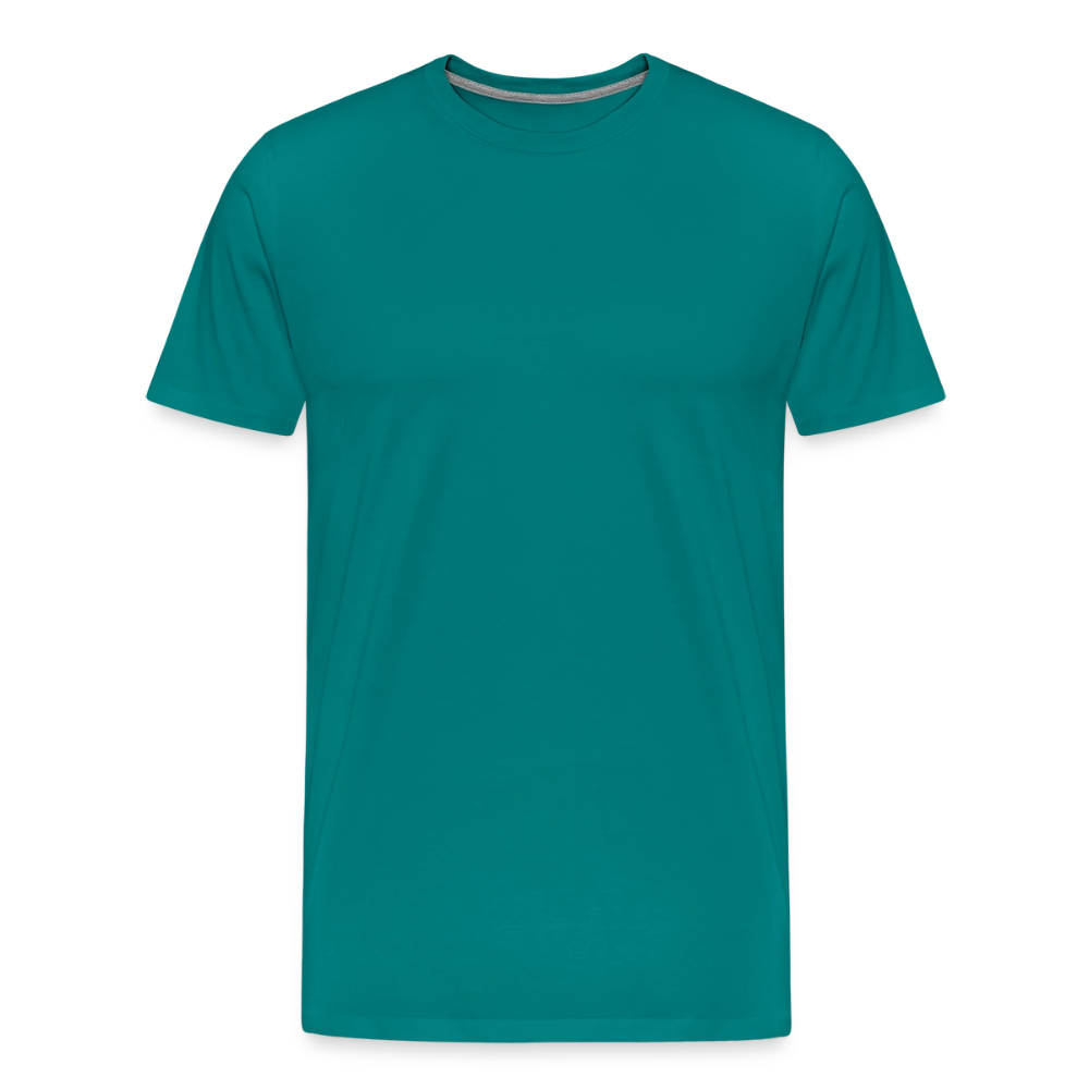 Phases of Blue Core Collection Men’s Tee - teal