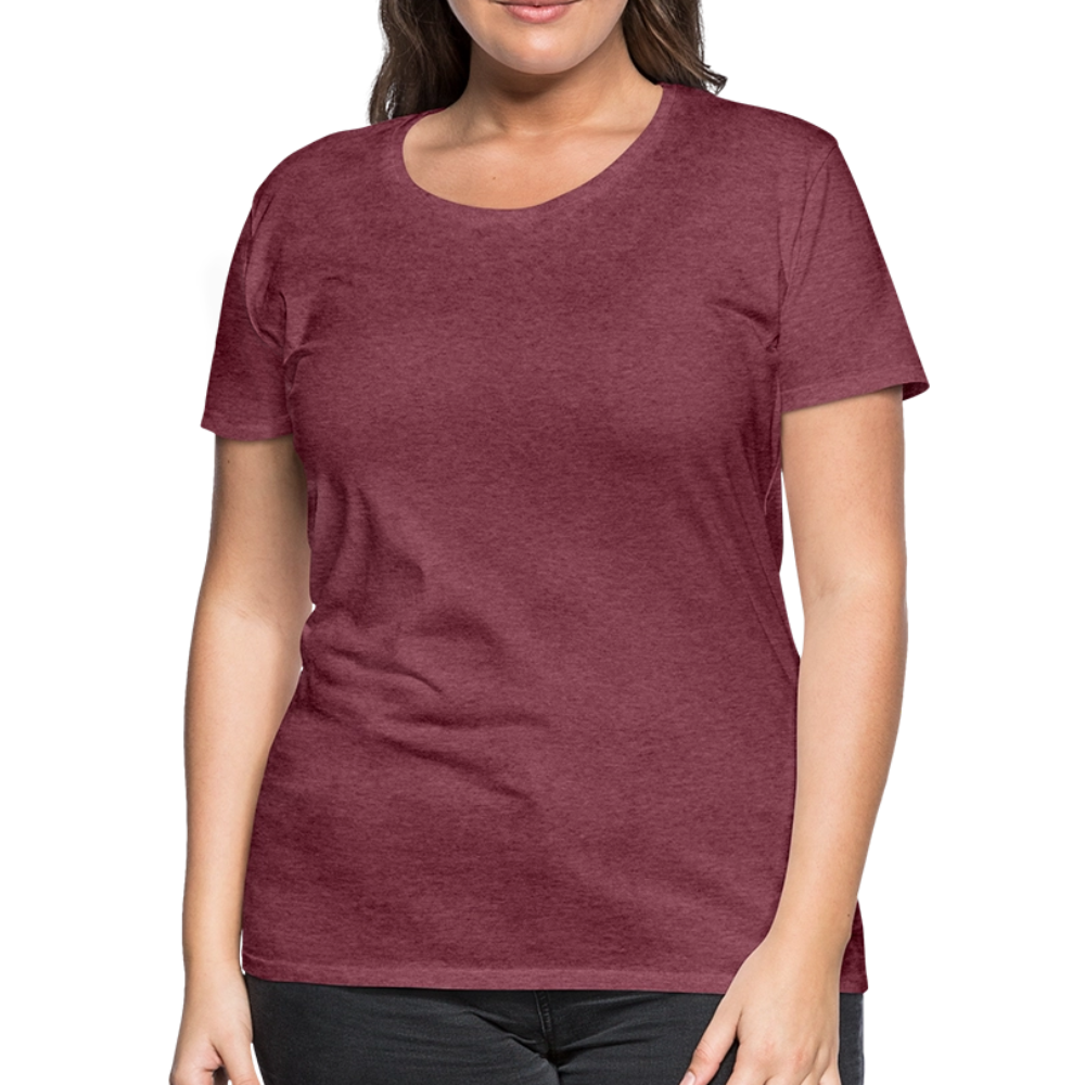 Shades of Pink Core Collection Women’s Tee - heather burgundy