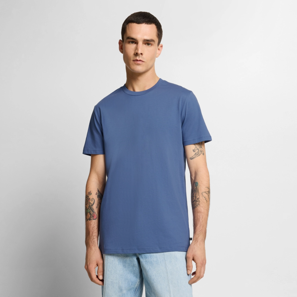 Phases of Blue Core Collection Men’s Tee - stone blue 