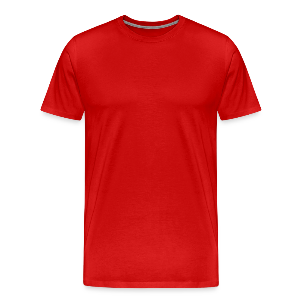Phases of Red Core Collection Men’s Tee - red